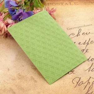 Diamond Lattice Embossing Folders Diamond Lattice Embossing Folders 3