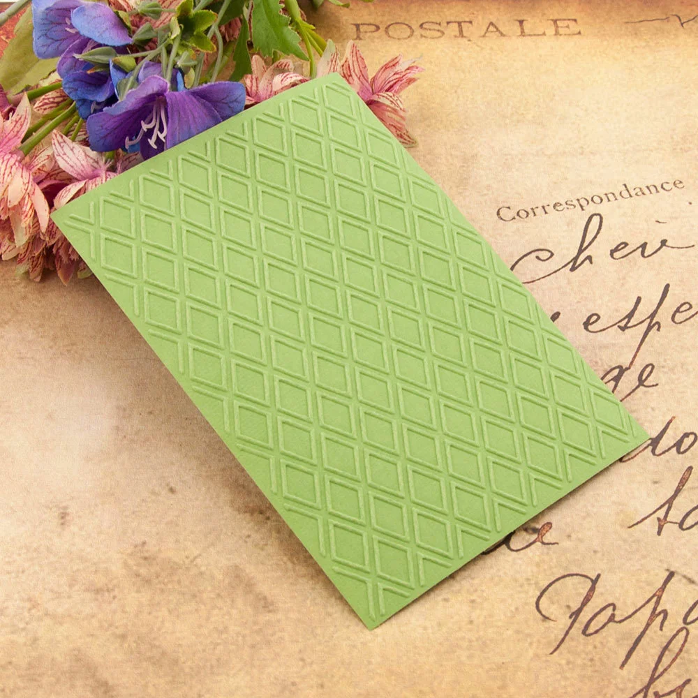 Diamond Lattice Embossing Folders 3 Diamond Lattice Embossing Folders 3