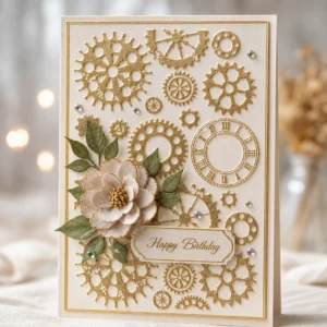 EM233 Gears Clock Card 1