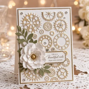EM233 Gears Clock Card 4