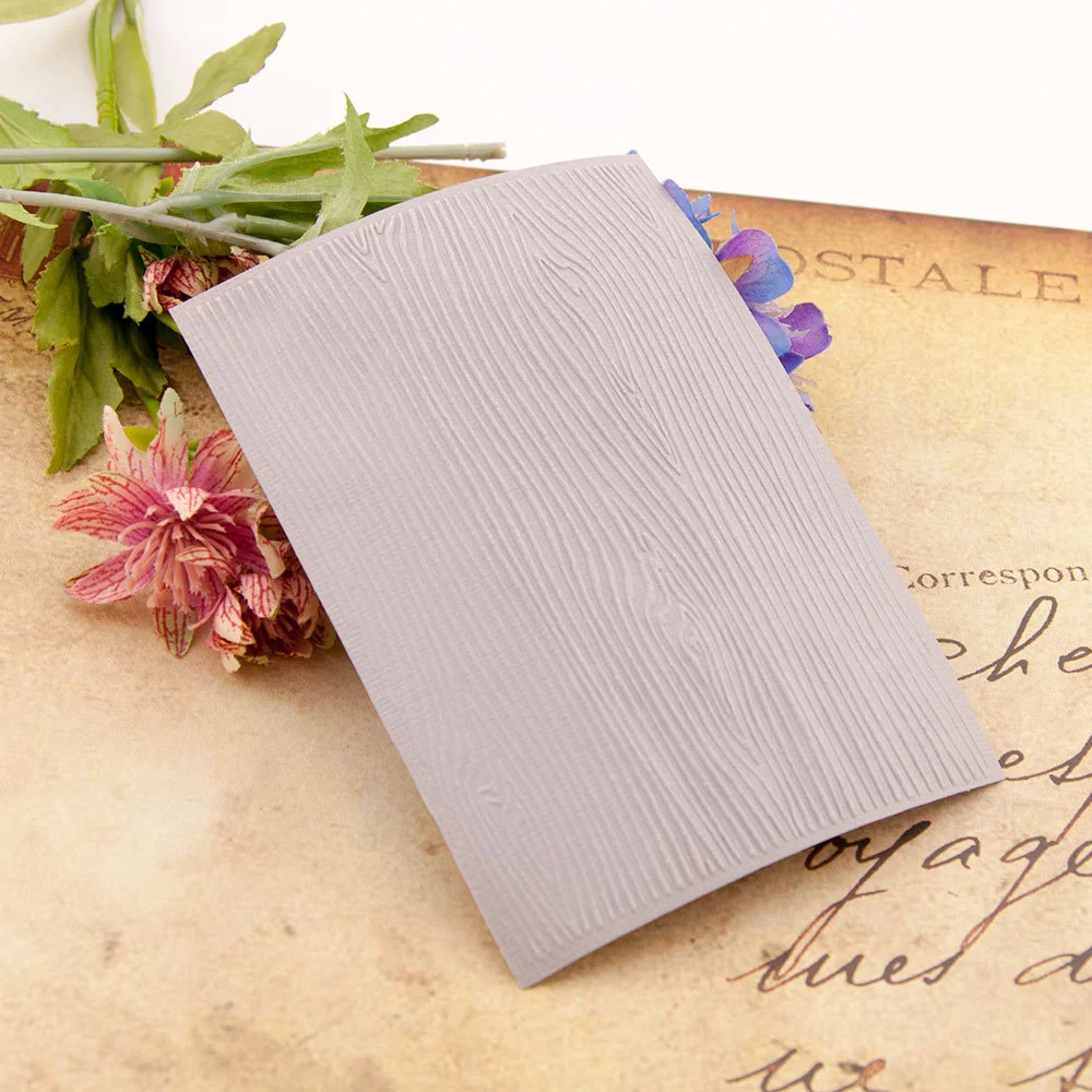 Woodgrain Tree Bark Embossing Folders 3 Woodgrain Tree Bark Embossing Folders 3