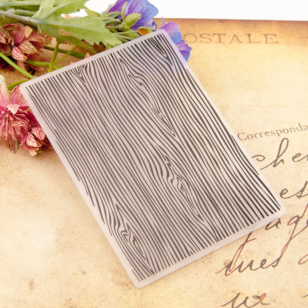 Woodgrain Tree Bark Embossing Folders 5 Woodgrain Tree Bark Embossing Folders 5