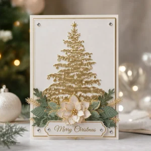 EM249 Christmas Tree Card 2