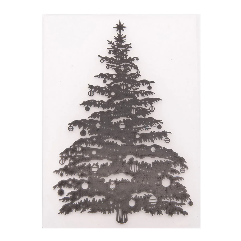 Christmas Tree Embossing Folders 4 Christmas Tree Embossing Folders 4