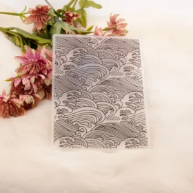 Japanese Wave Pattern Embossing Folders
