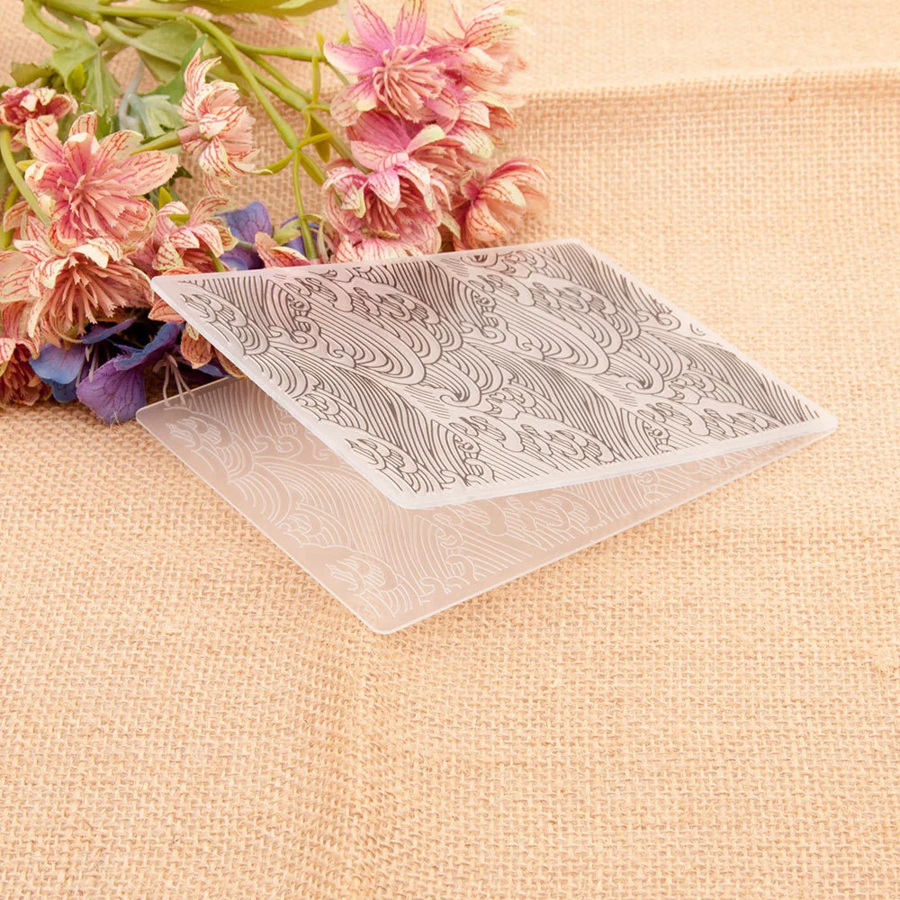 Japanese Wave Pattern Embossing Folders 3 Japanese Wave Pattern Embossing Folders 3