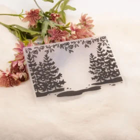 Winter Pine Forest Embossing Folders