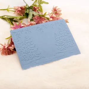 Curly Floral Corner Embossing Folders 3