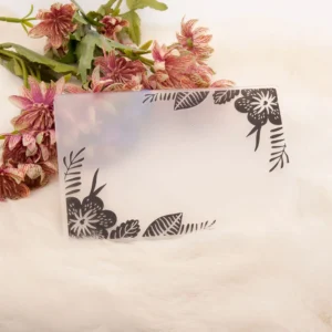 Floral Corner Embossing Folders