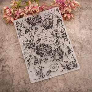 Vintage Floral Embossing Folders Vintage Floral Embossing Folders 1