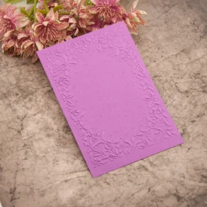 Floral Leaf Border Frame Embossing Folders Floral Leaf Border Frame Embossing Folders 2