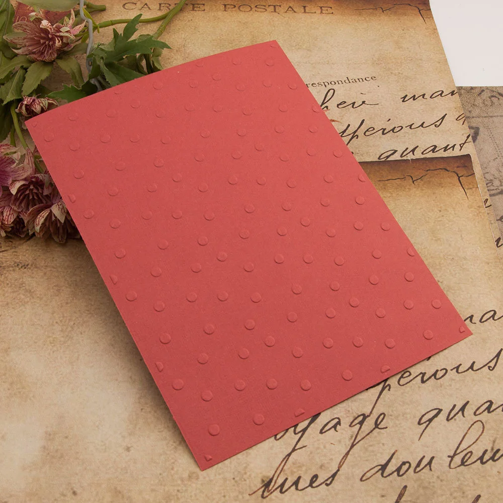Polka Dot Embossing Folders 3 Polka Dot Embossing Folders 3