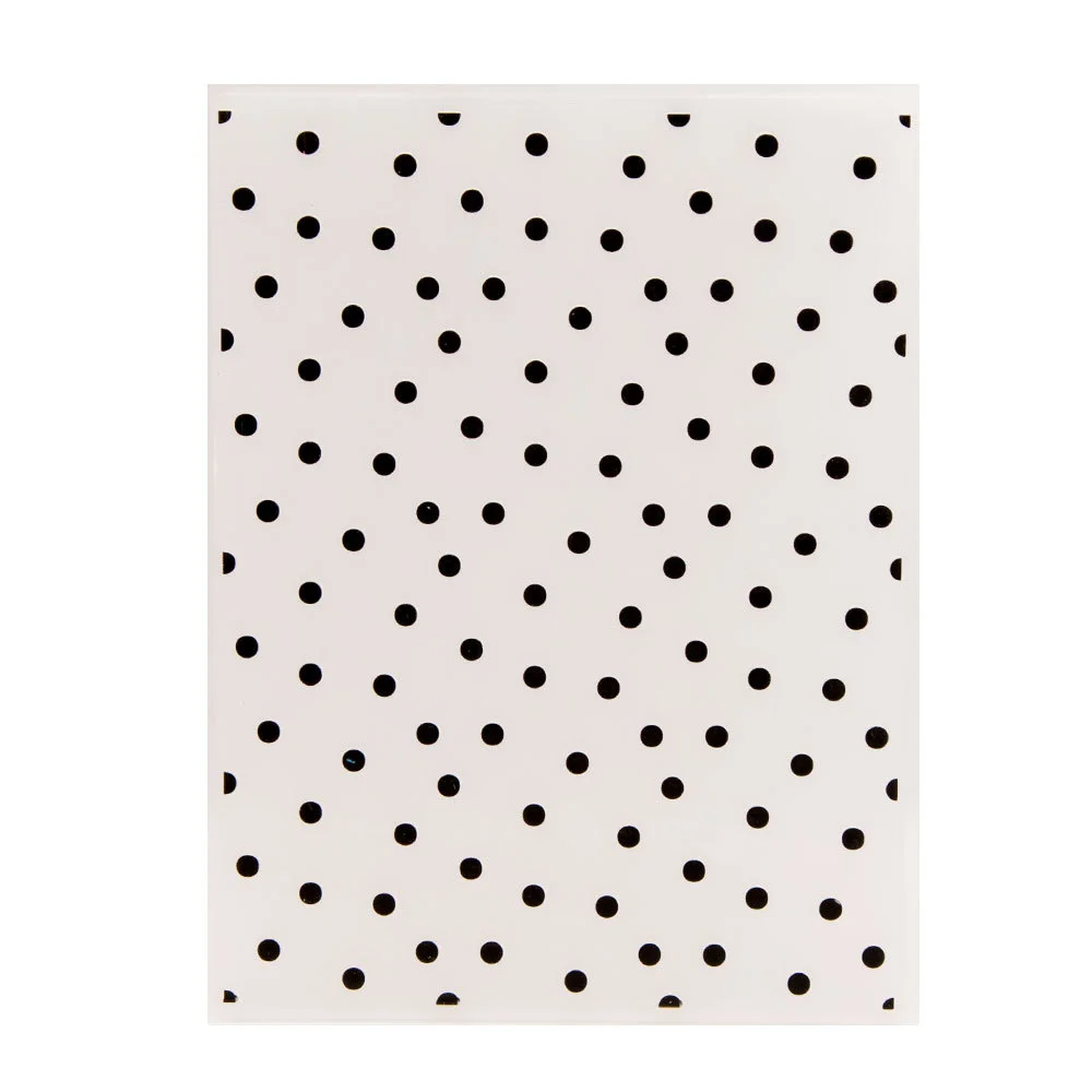 Polka Dot Embossing Folders 4 Polka Dot Embossing Folders 4