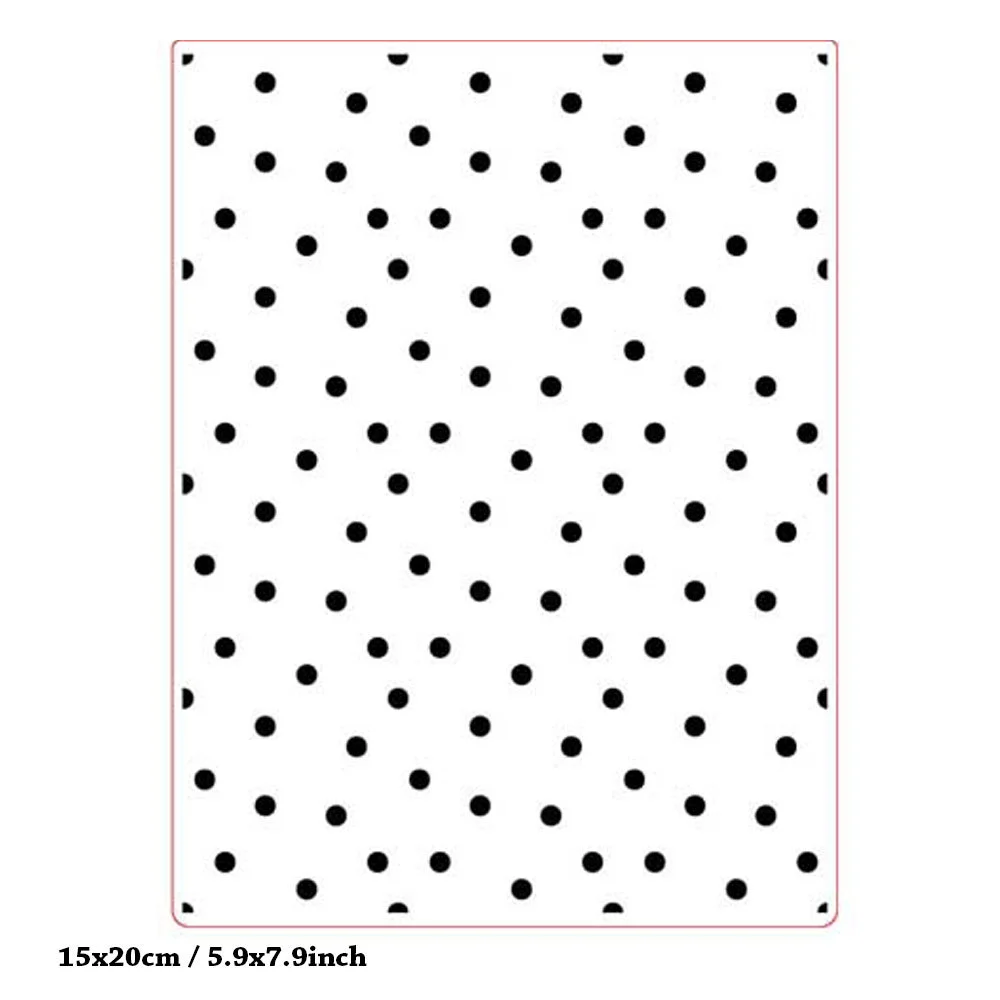Polka Dot Embossing Folders 5 Polka Dot Embossing Folders 5