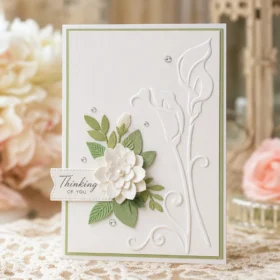 Calla Lily Corner Embossing Folders