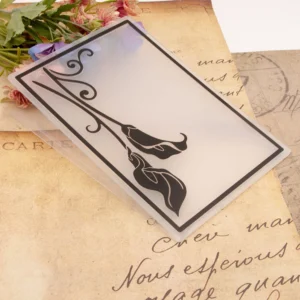 Calla Lily Corner Embossing Folders Calla Lily Corner Embossing Folders 2