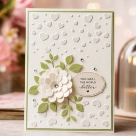 Heart Pattern Embossing Folders