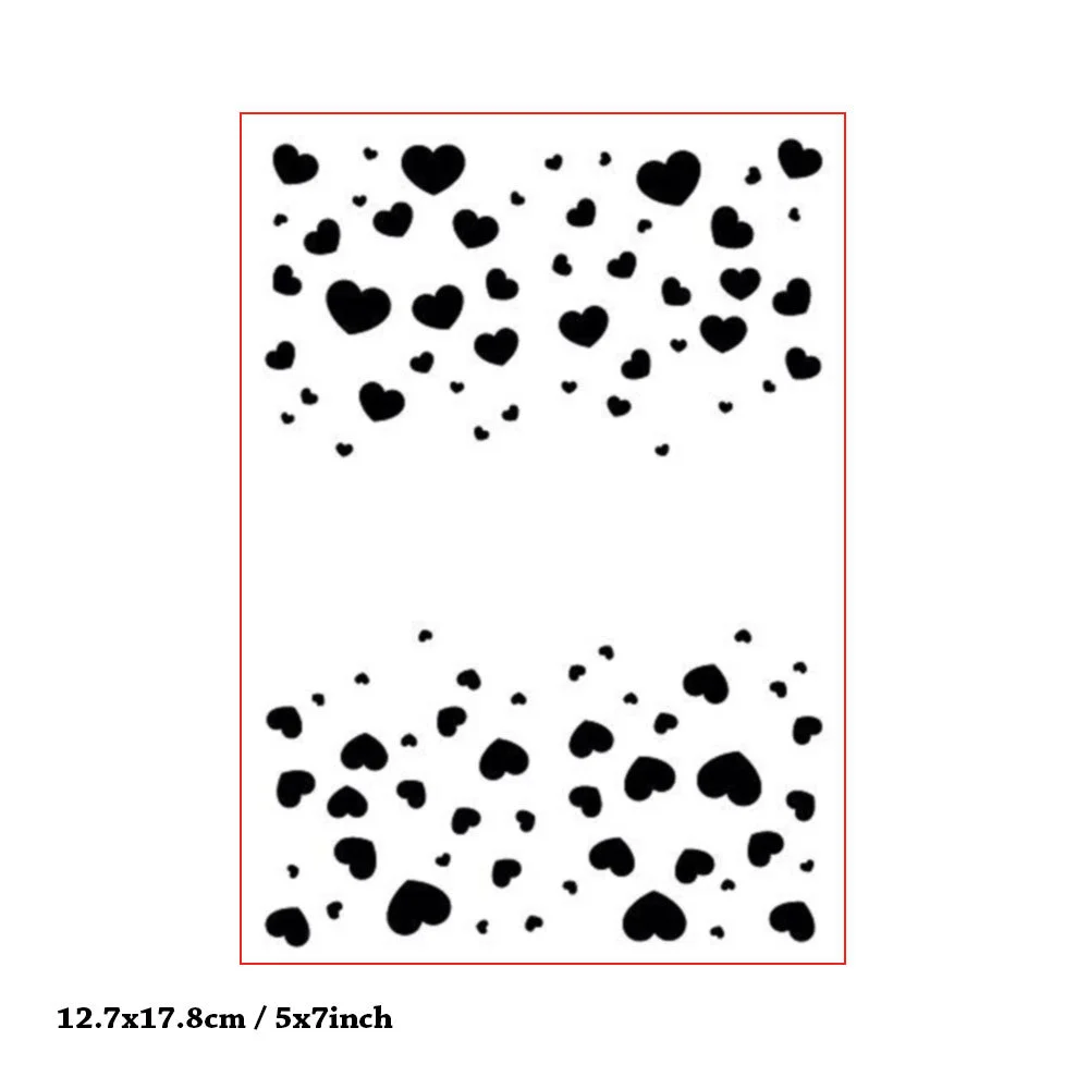 Heart Pattern Embossing Folders 1 Heart Pattern Embossing Folders 1