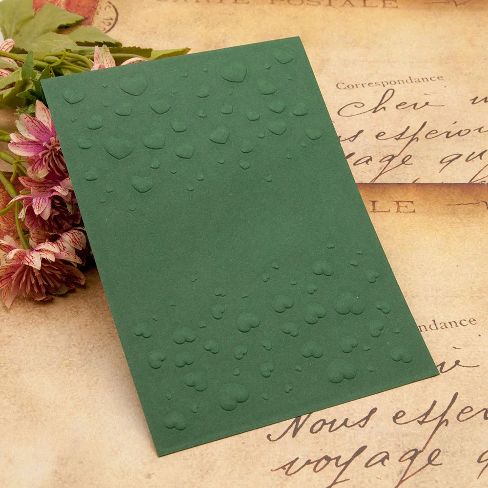 Heart Pattern Embossing Folders 2 Heart Pattern Embossing Folders 2