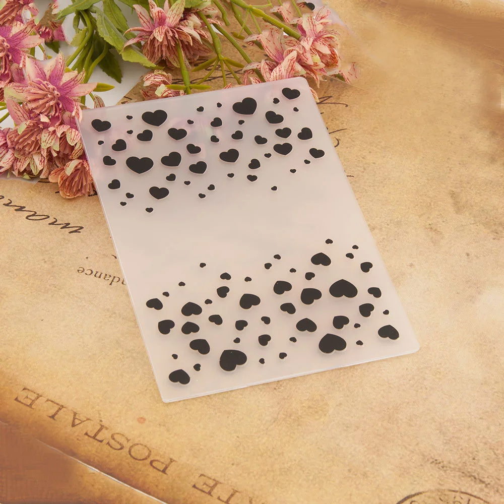Heart Pattern Embossing Folders 5 Heart Pattern Embossing Folders 5