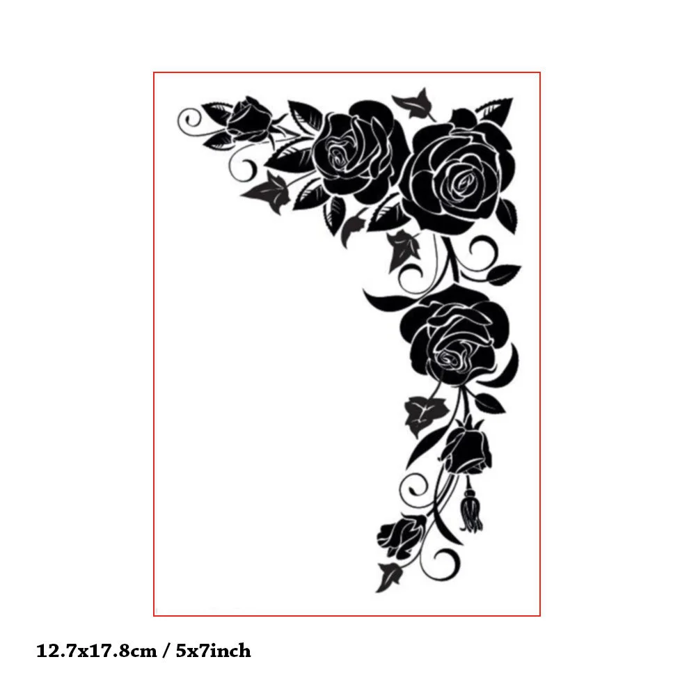 3D Rose Embossing Folders 1 3D Rose Embossing Folders 1