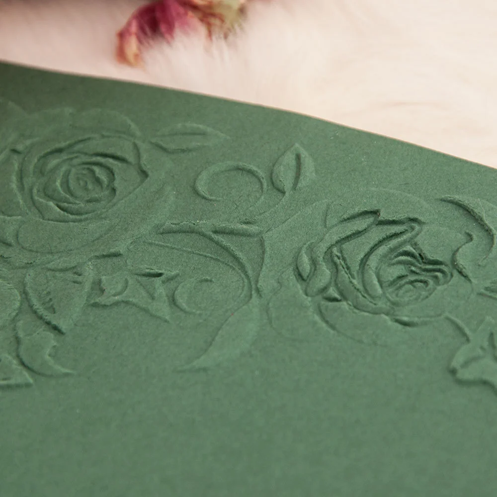 3D Rose Embossing Folders 3 3D Rose Embossing Folders 3