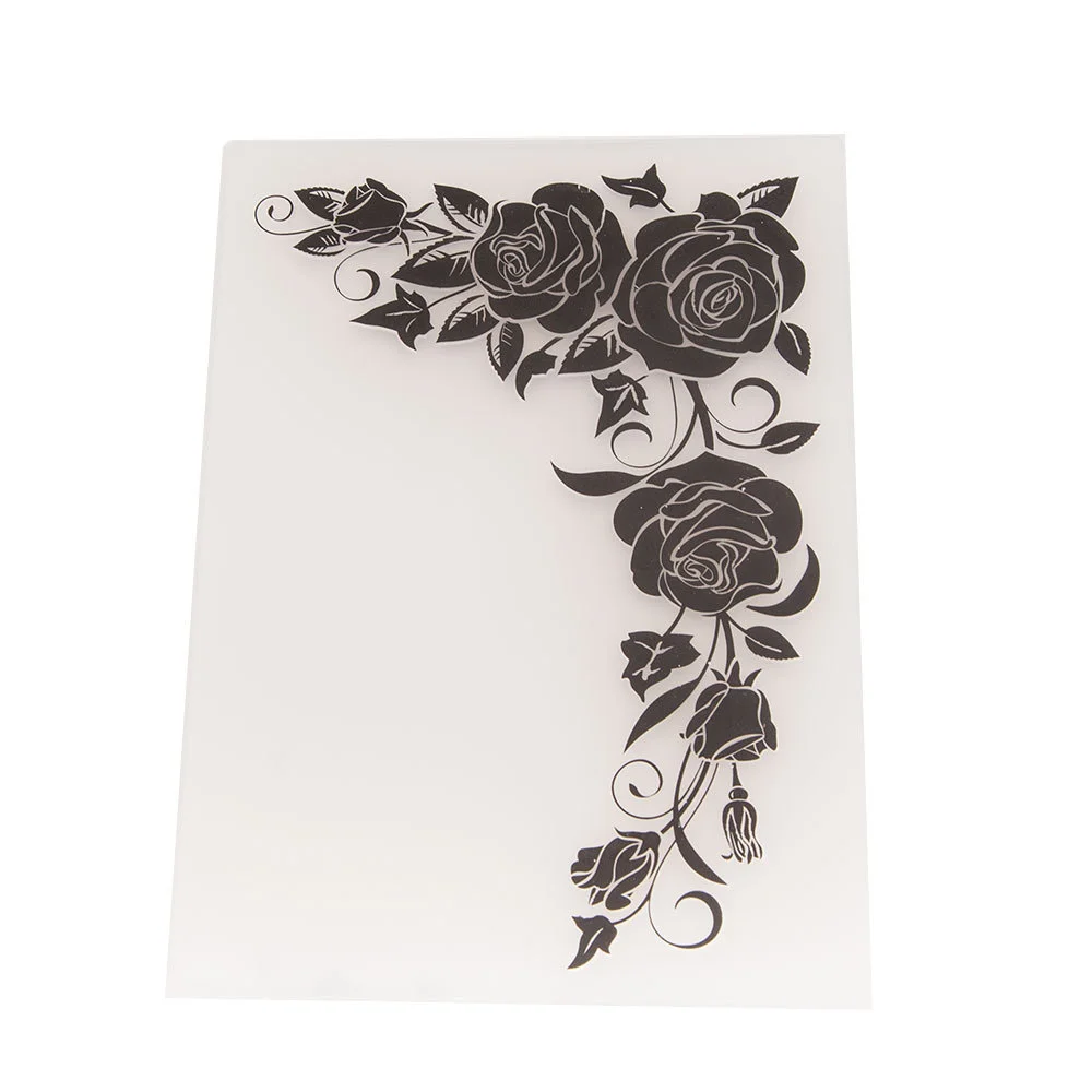 3D Rose Embossing Folders 4 3D Rose Embossing Folders 4