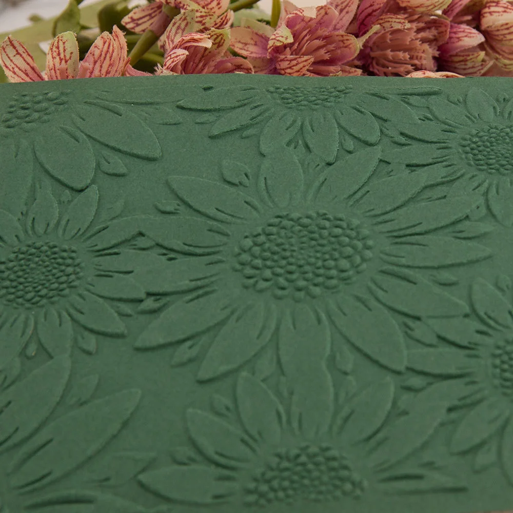 3D Sunflower Embossing Folders 3 3D Sunflower Embossing Folders 3