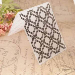 Geometric Wave Lattice Embossing Folders Geometric Wave Lattice Embossing Folders 5