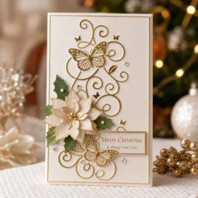 Butterfly Spray Embossing Folders
