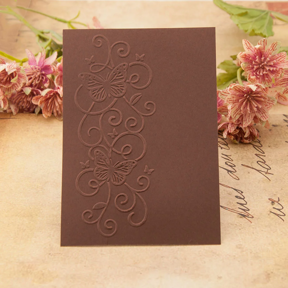 Butterfly Spray Embossing Folders 2 Butterfly Spray Embossing Folders 2