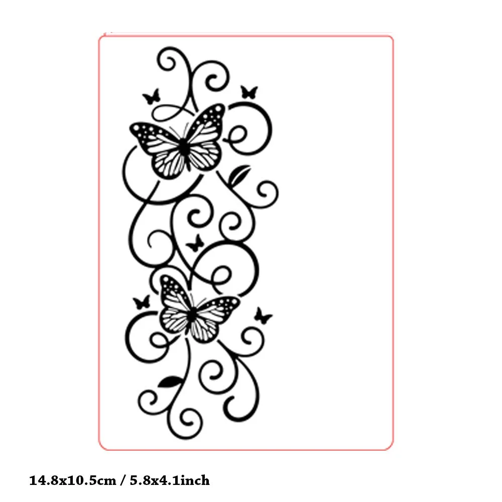 Butterfly Spray Embossing Folders 4 Butterfly Spray Embossing Folders 4