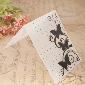 Butterfly Polka Dots Embossing Folders