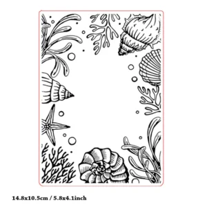 Hibiscus Floral Embossing Folders 5