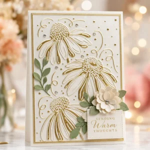 EM364 Coneflower Card Nonxmas 1