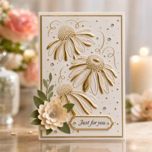 EM364 Coneflower Card Nonxmas 2