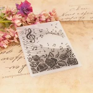 Musical Rose Embossing Folders Musical Rose Embossing Folders 3