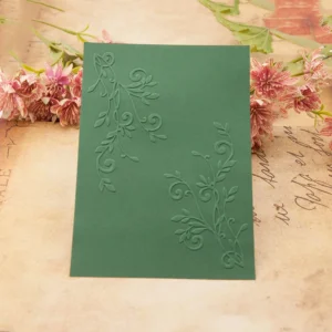 Leafy Swirls Embossing Folders 1