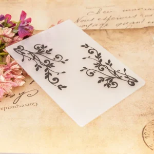 Snowflake Pattern Embossing Folders 3