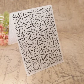 Confetti Waves Embossing Folders