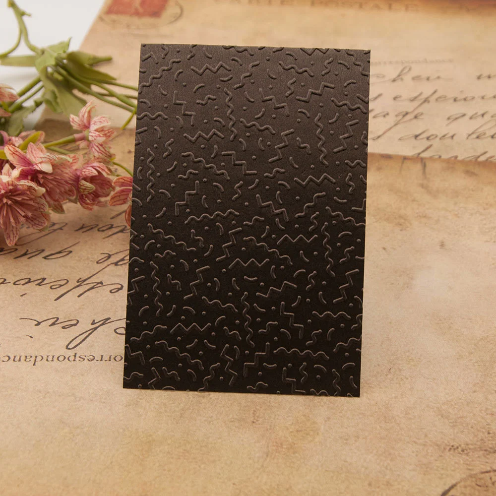 Confetti Waves Embossing Folders 1 Confetti Waves Embossing Folders 1