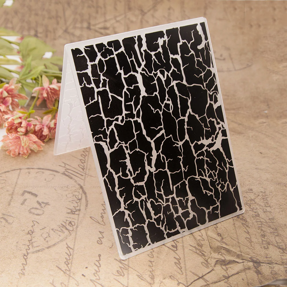 Crackle Texture Embossing Folders Crackle Texture Embossing Folders