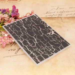 Crackle Texture Embossing Folders Wavy Line Geometric Embossing Folders 3