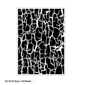 Crackle Texture Embossing Folders Wavy Line Geometric Embossing Folders 4