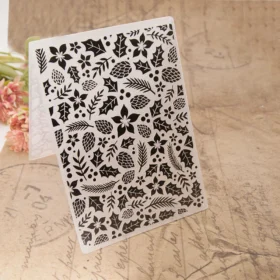 Christmas Foliage Embossing Folders