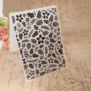 Christmas Foliage Embossing Folders