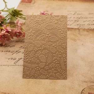 Christmas Foliage Embossing Folders 1