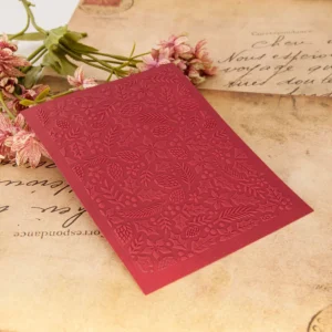 Floral Damask Pattern Embossing Folders 2