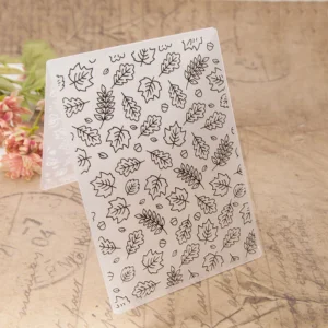 Leafy Foliage Embossing Folders