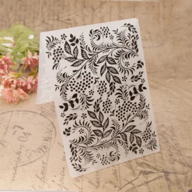 Berry Branch Floral Embossing Folders